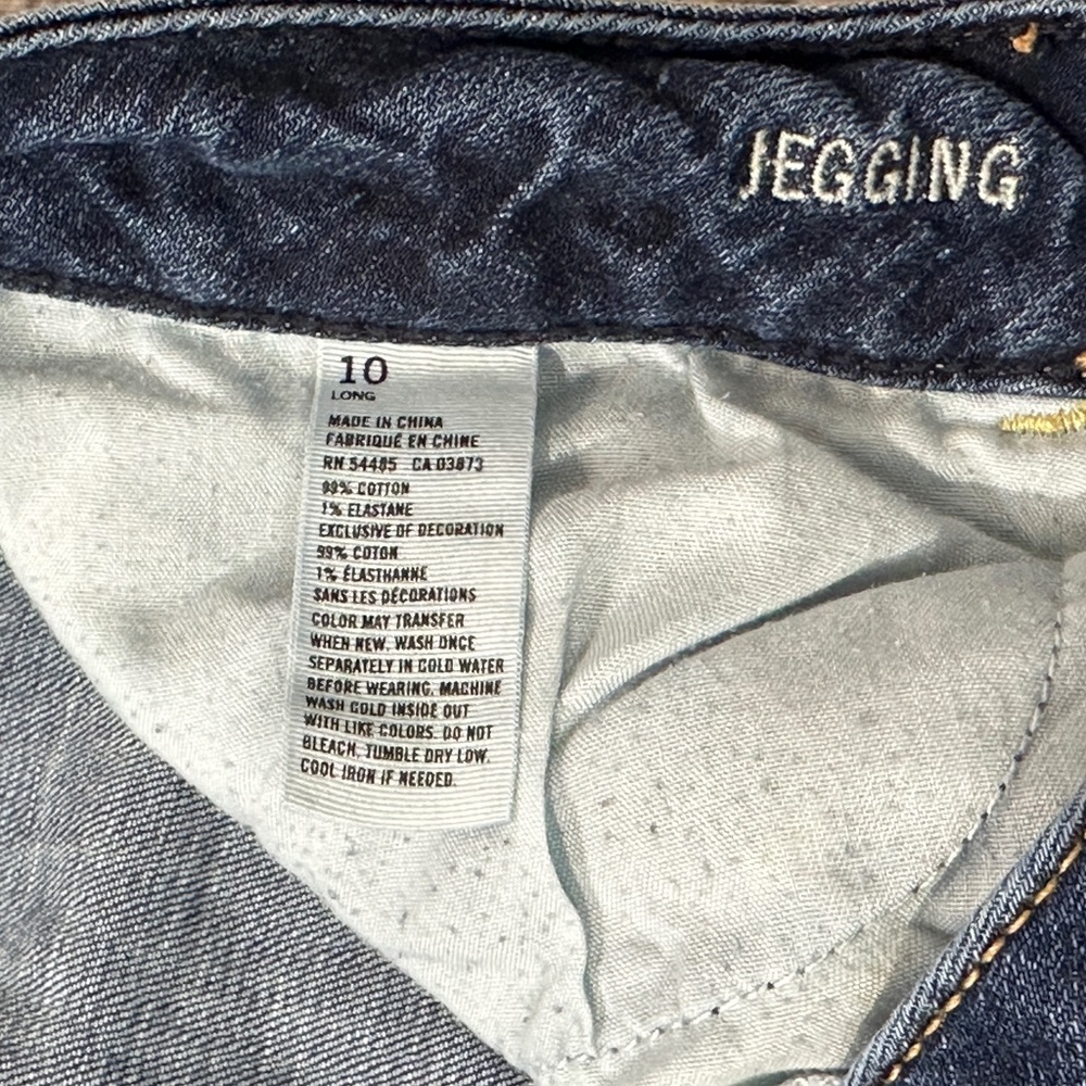 American Eagle Outfitters Light Blue Jeggings Jeans - Picture 5 of 8